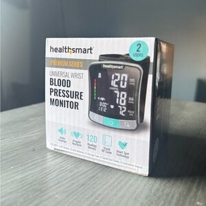 HealthSmart Digital Premium Wrist Blood Pressure Monitor with Cuff